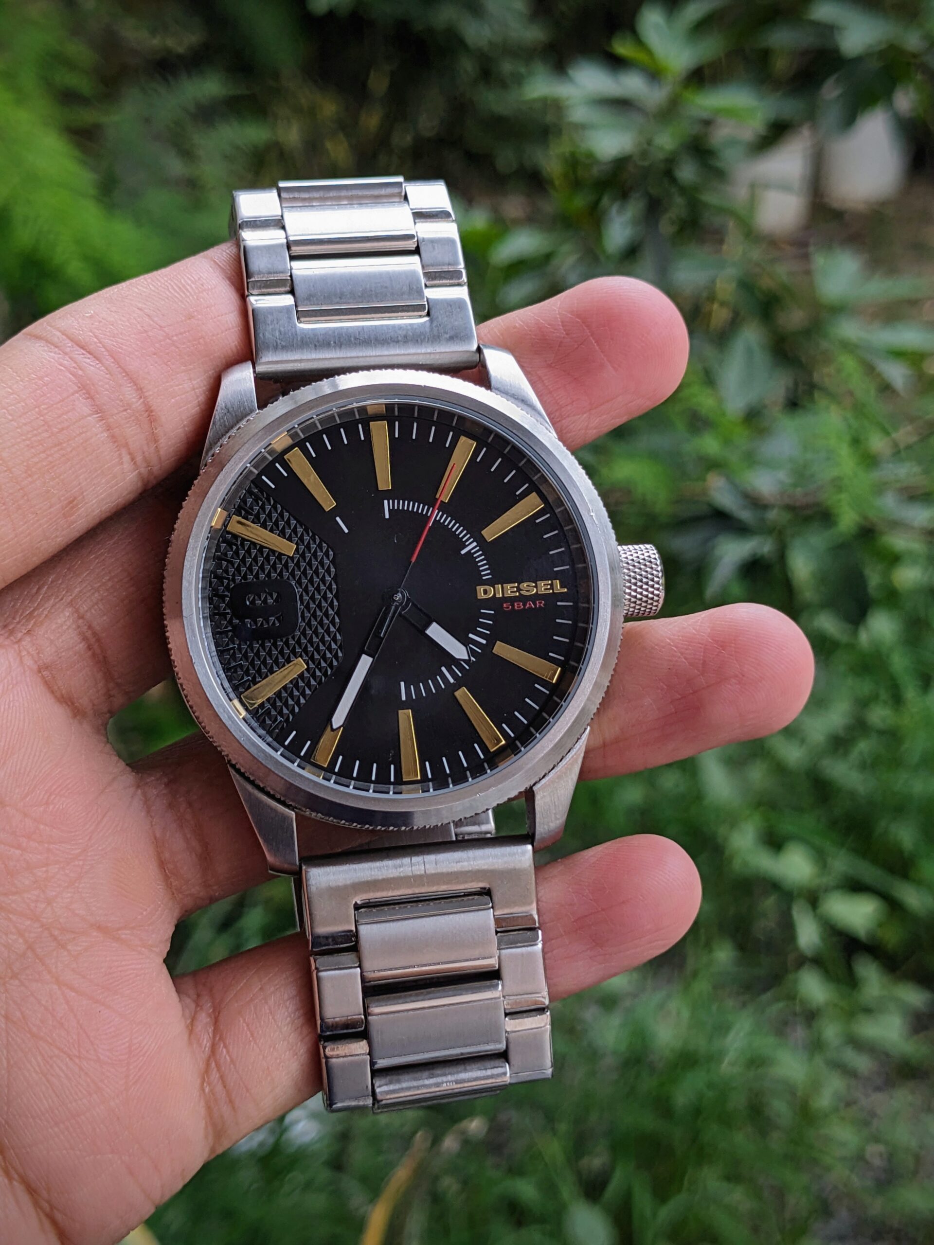 DIESEL BLACK Premium Stainless Steel Watch