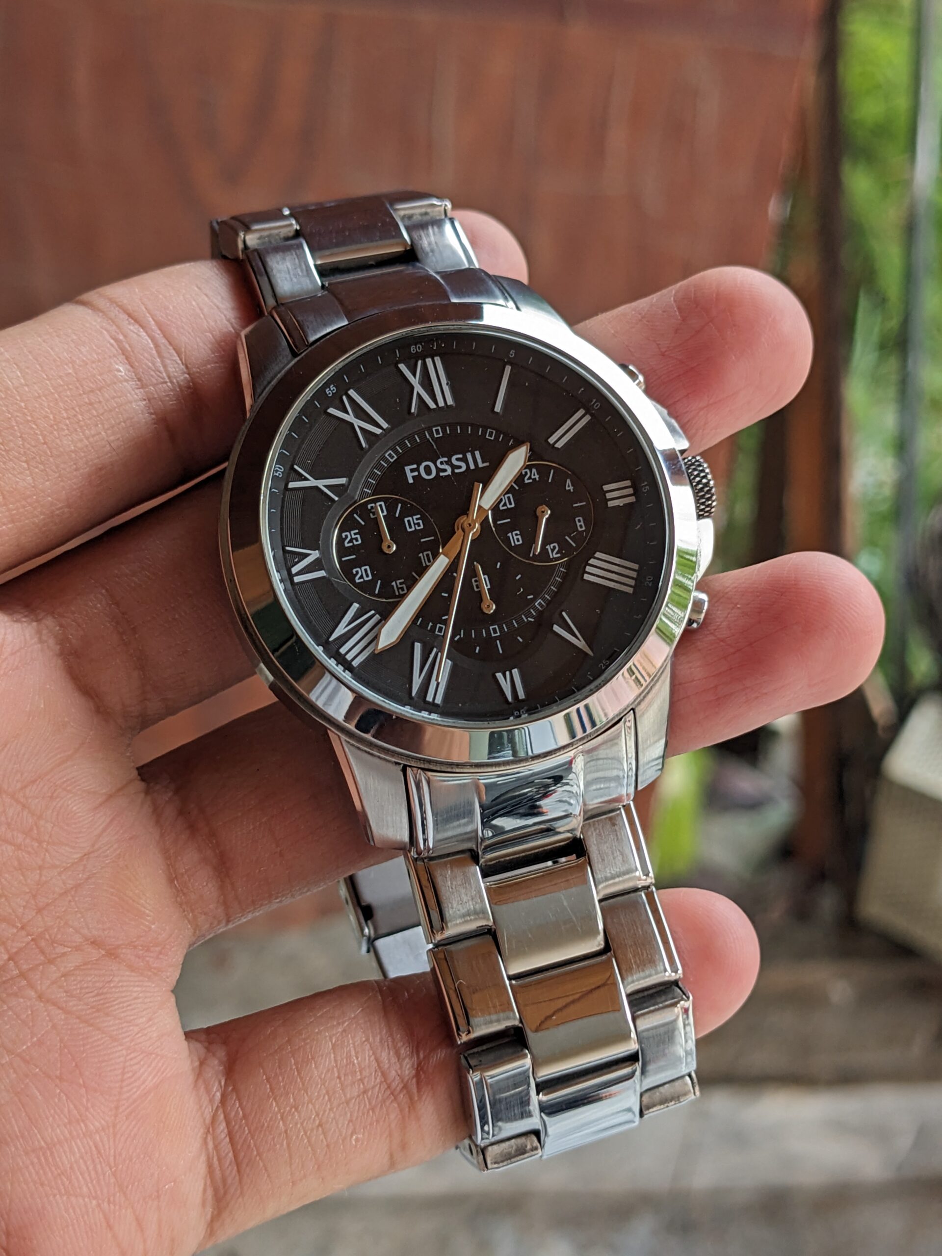 FOSSIL FS4736 | Black Dial Chronograph